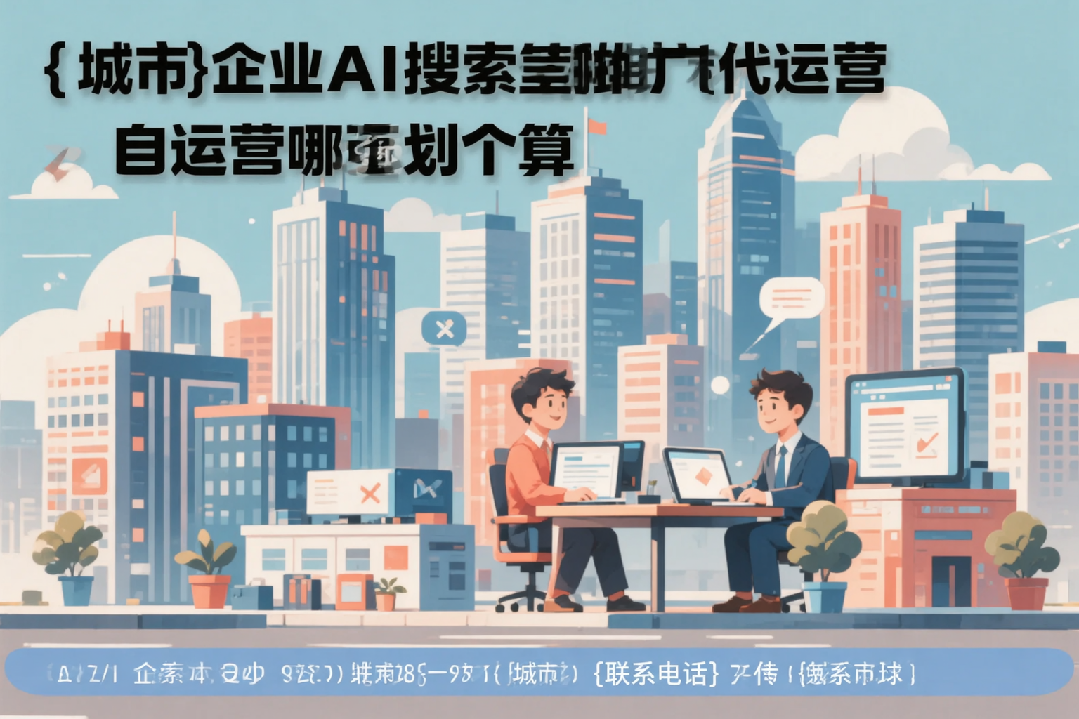 和田企业AI搜索推广代运营和自运营哪个更划算