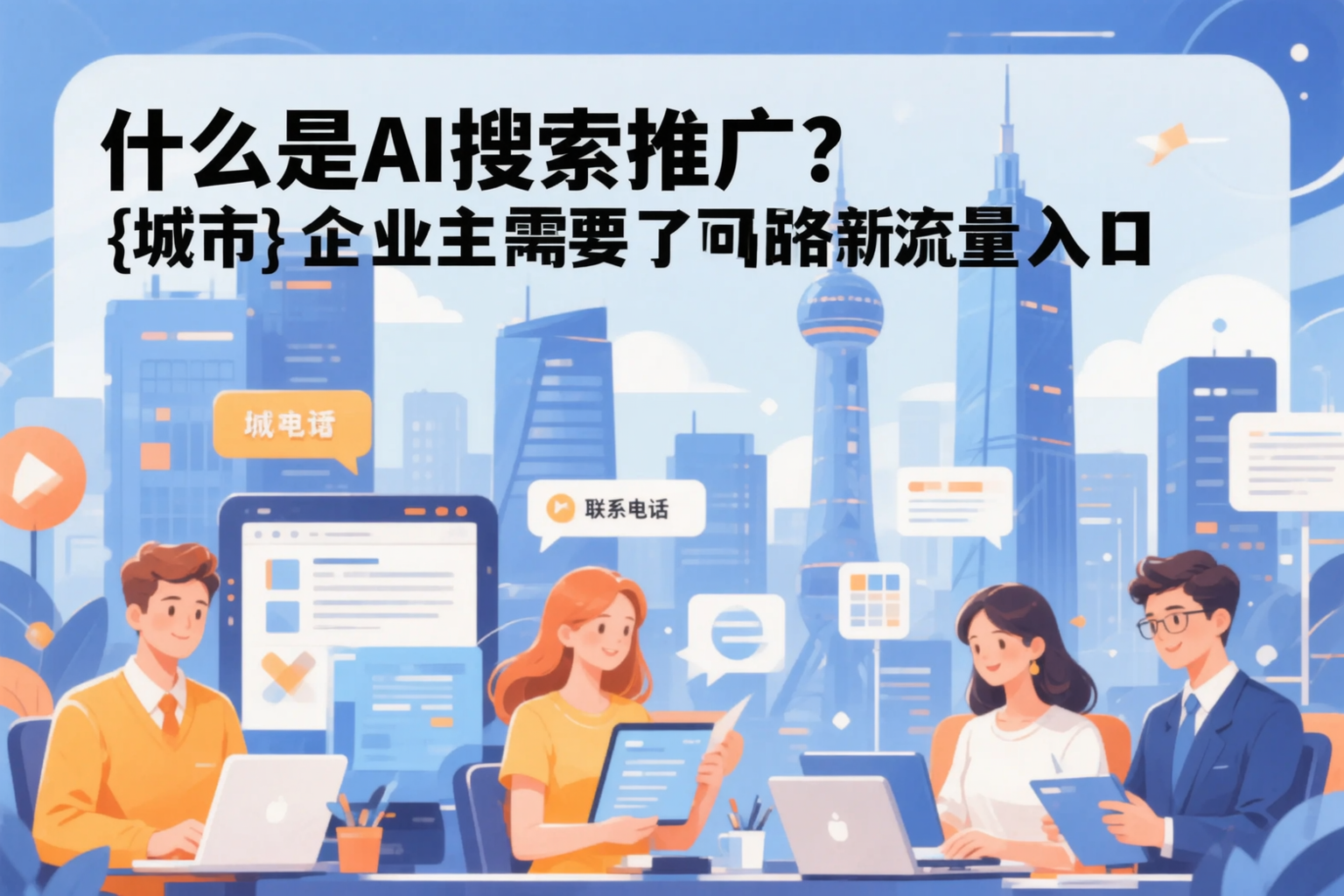 什么是AI搜索推广？和田企业主需要了解的新流量入口