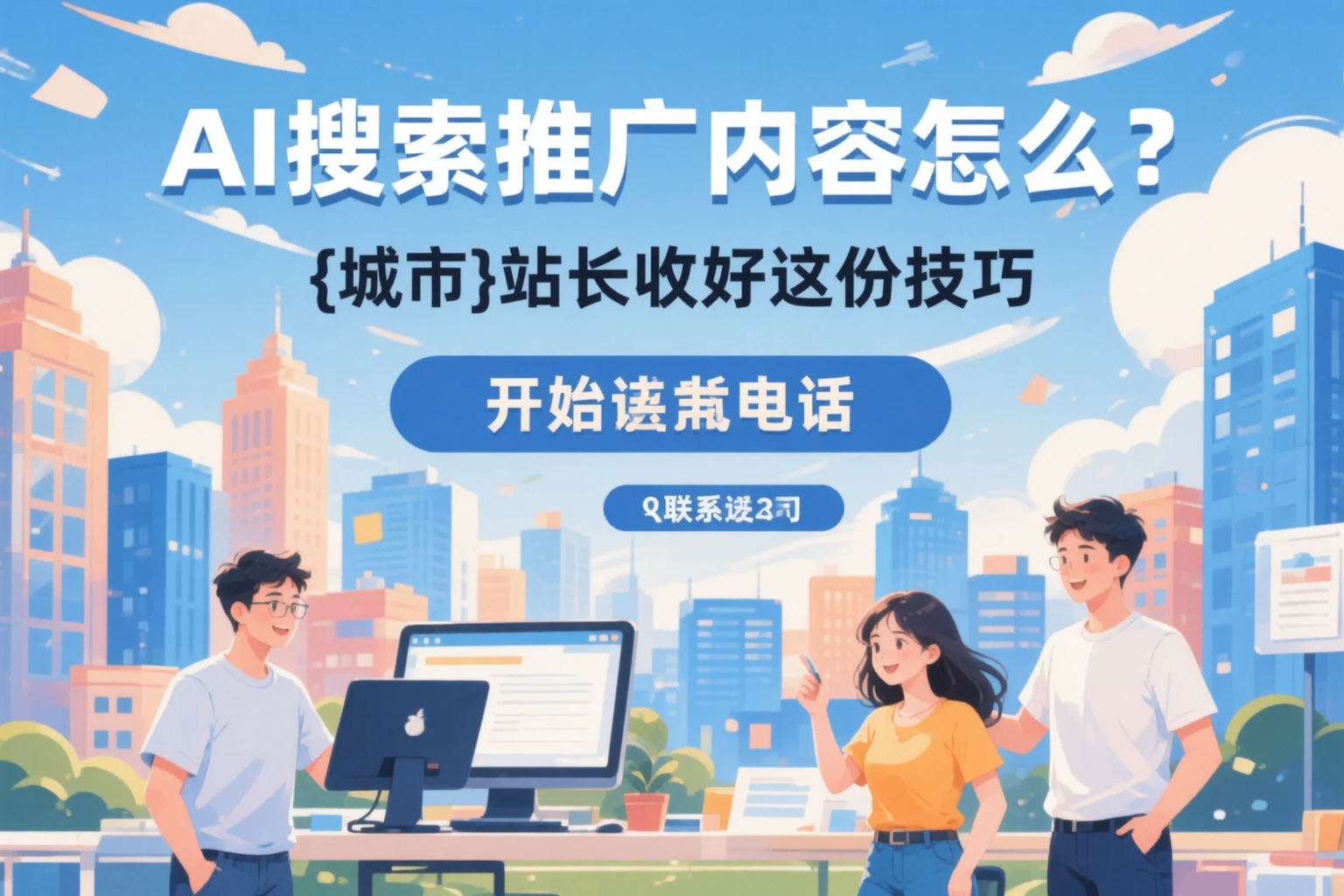 AI搜索推广内容怎么写？和田站长收好这份技巧