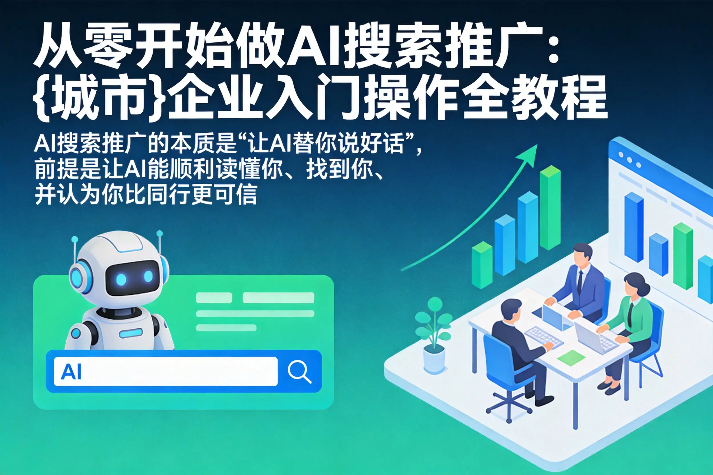 从零开始做AI搜索推广:和田企业入门操作全教程