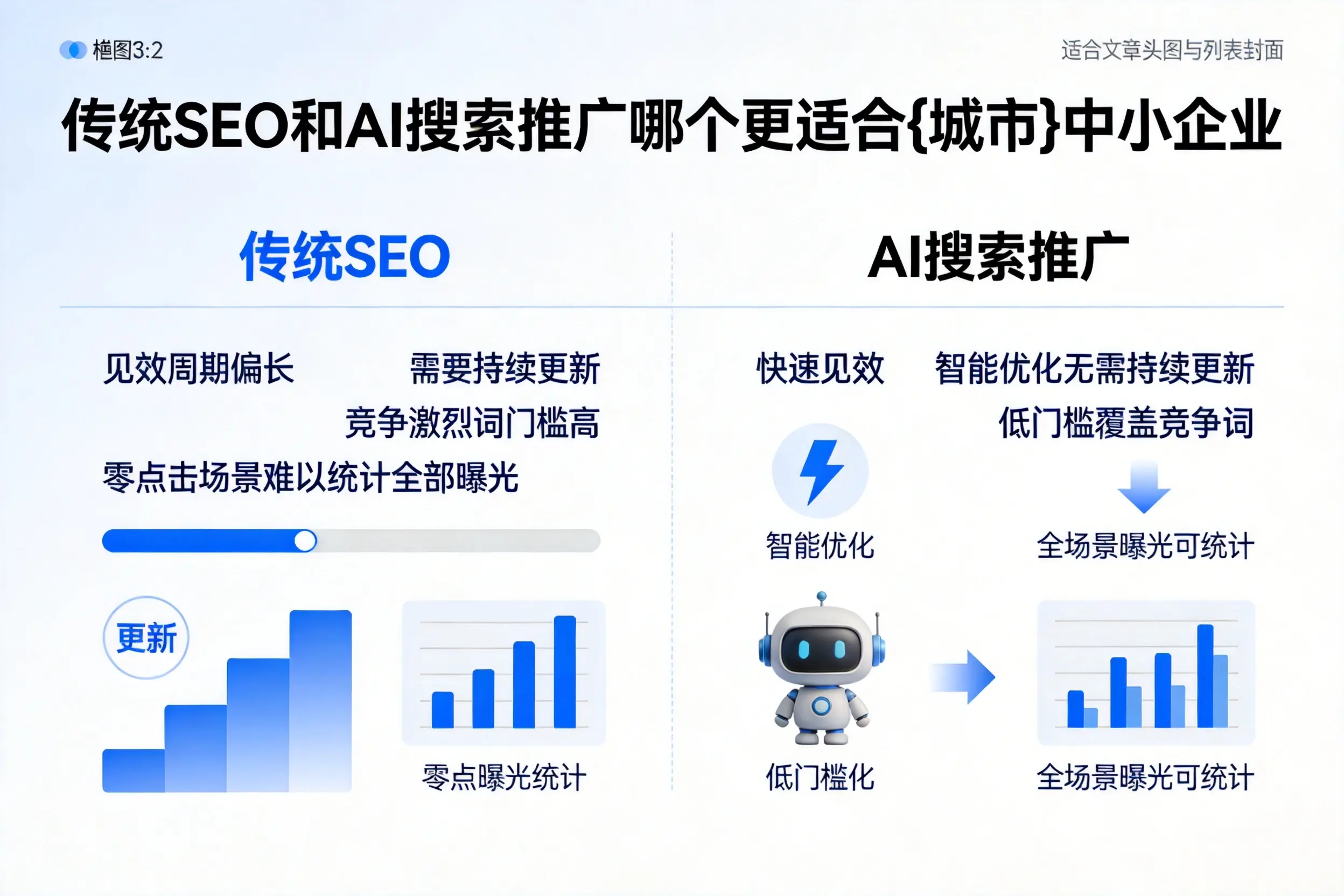 传统SEO和AI搜索推广哪个更适合和田中小企业