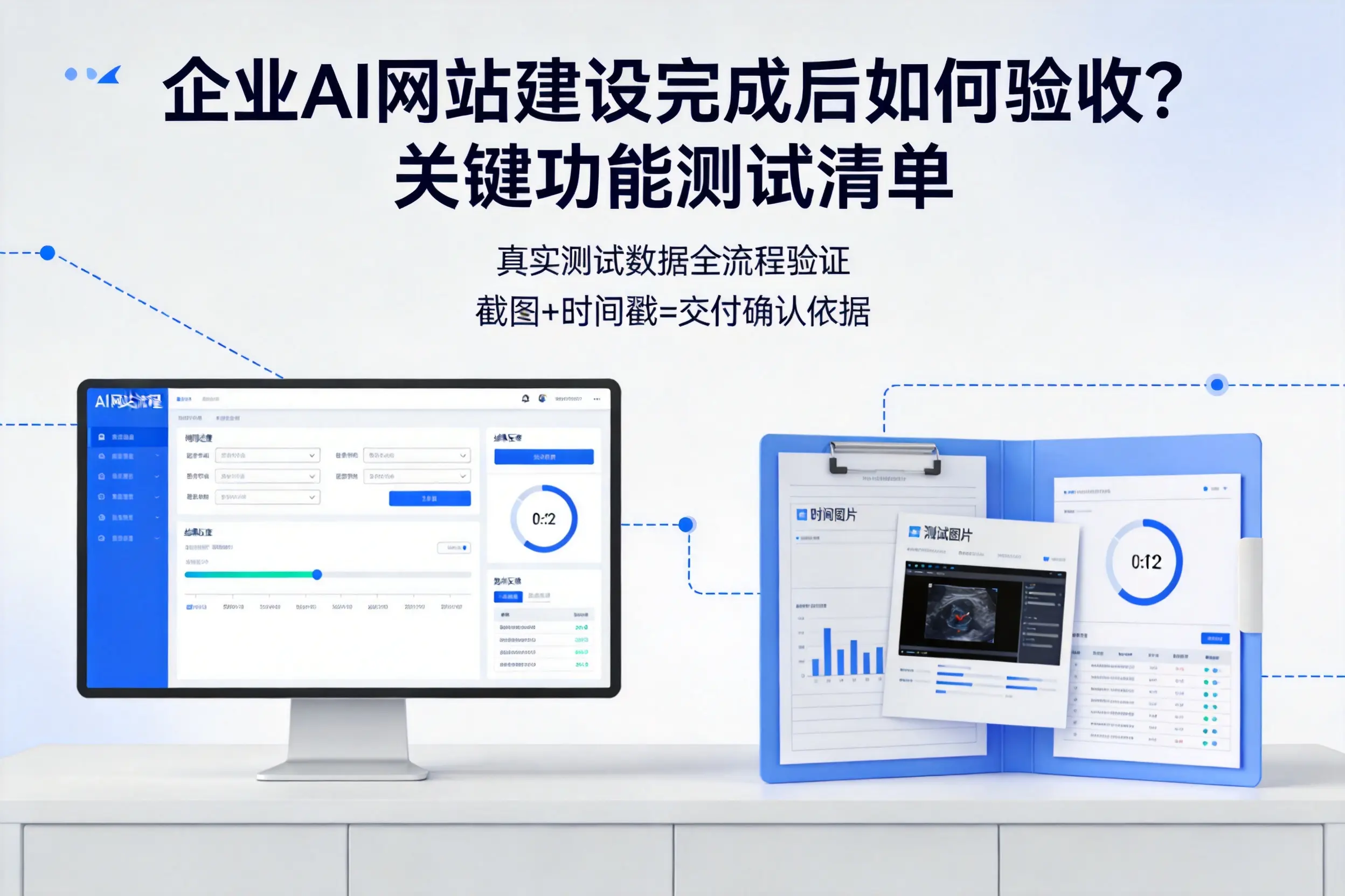和田企业AI网站建设完成后如何验收?关键功能测试清单